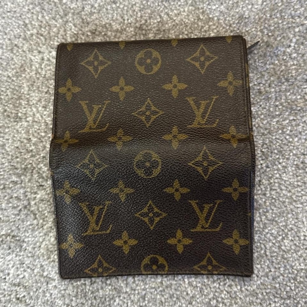 Louis Vuitton Monogram Port-Monnaie Trésor Wallet M61730 Brown Bifold - Picture 6 of 8